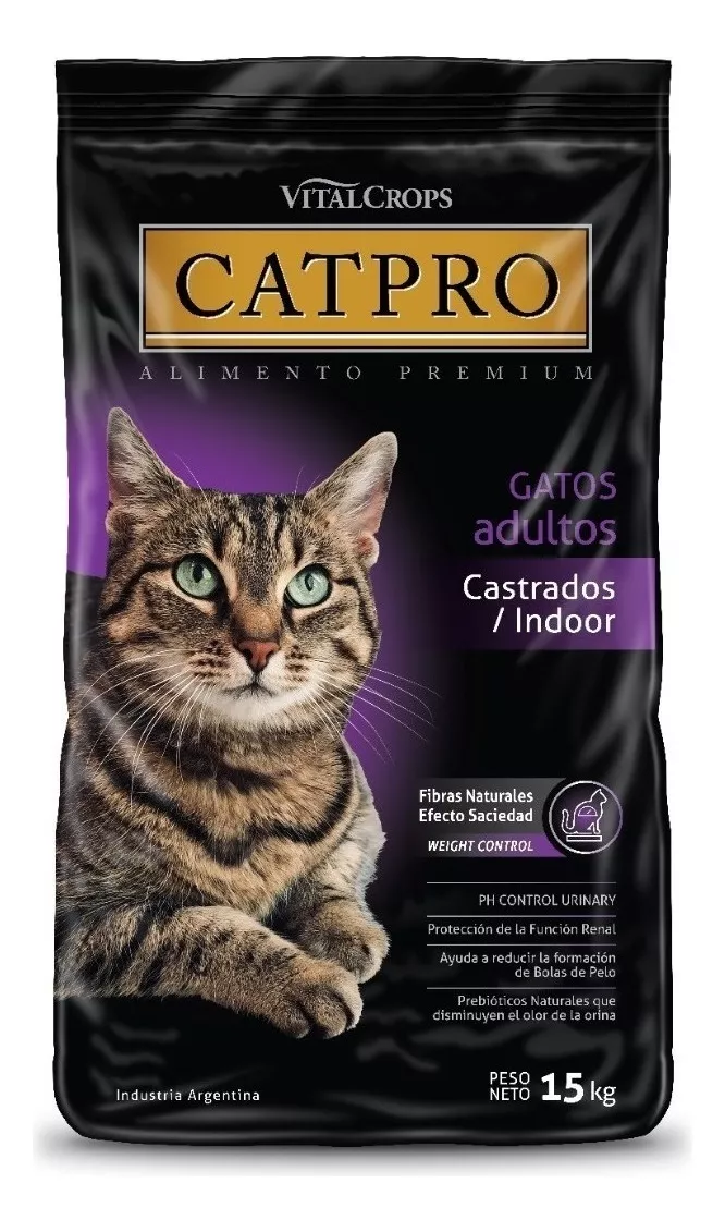 Cat Pro Castrado Indoor x 15 Kg