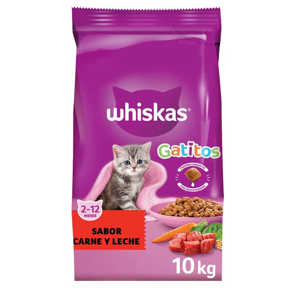Whiskas Gatitos x 10 Kg