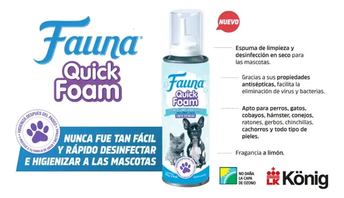 Espuma en seco FAUNA