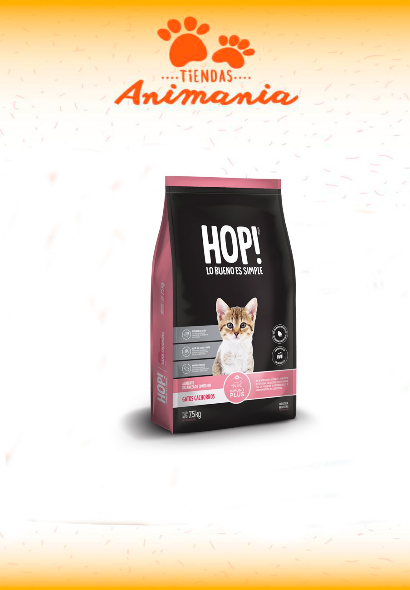 Hop Gatitos x 7.5 kg