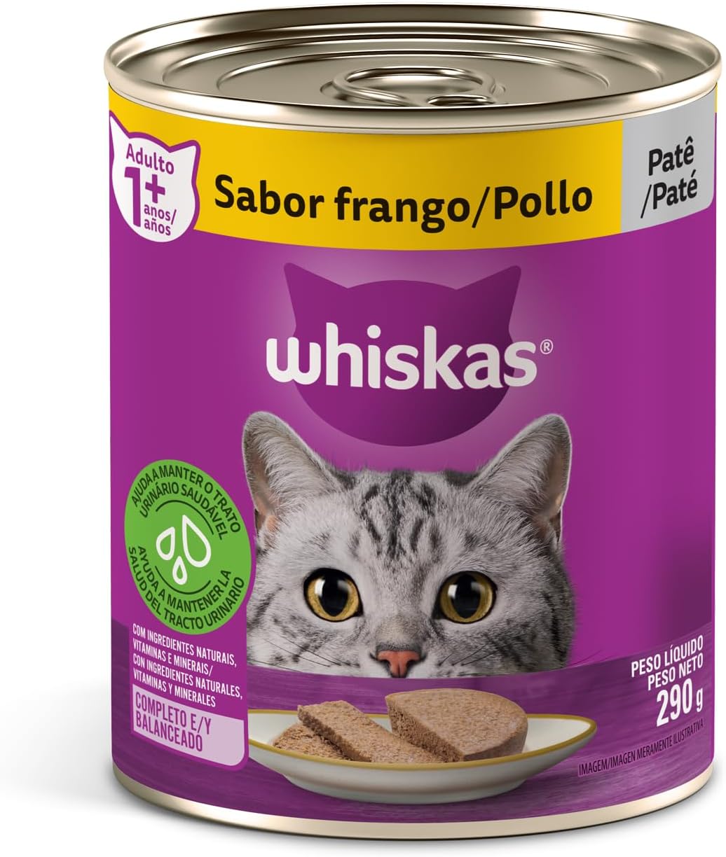 Lata Whiskas Pollo x 340grs