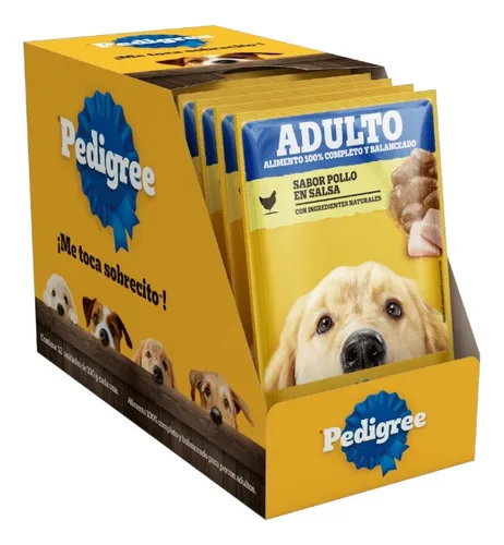 Pouch Pedigree Cachorro x 12