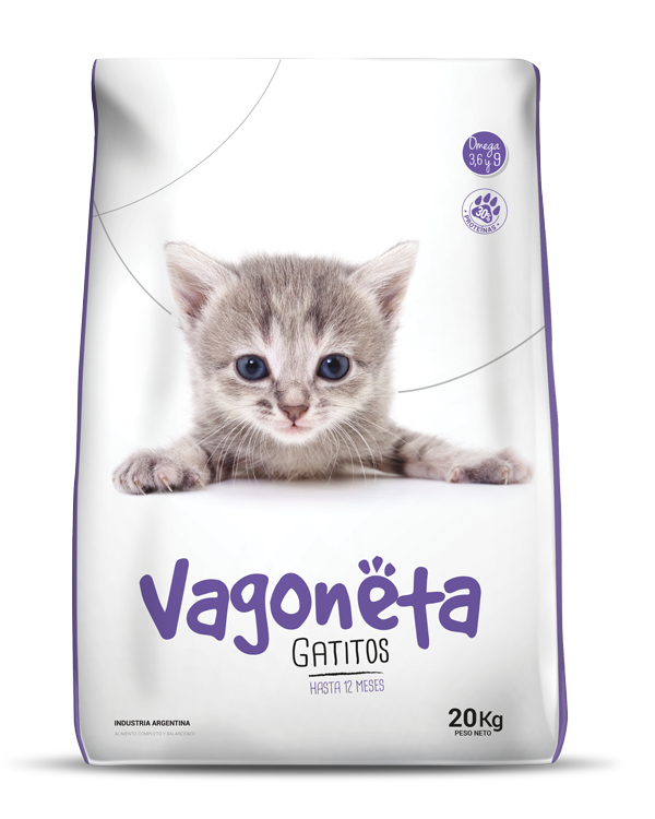 Vagoneta Gatitos x 10 kg